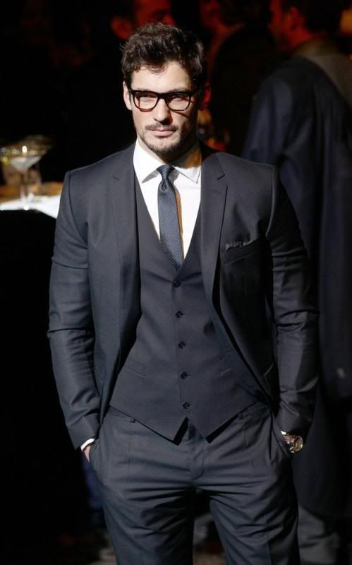 MALE MODELS IN SUITS: David Gandy